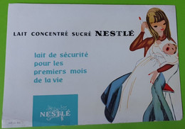 Buvard 74 - NESTLE Nido - Lait Concentré - état D'usage : Voir Photos - 21x15 Cm Environ - Année 1960 - Leche