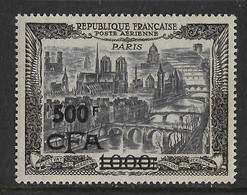 Réunion 1951 P.A N°51** 500F CFA Sur 1000F. Superbe. - Luftpost