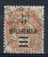 Port-Saïd (Egypte), 5m/3c, Orange, Type "Blanc", 1924, Obl, TB - Gebruikt