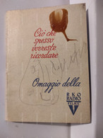 Italy Italia Calendario 1954 Omaggio RKO Radio Films - Kleinformat : 1941-60