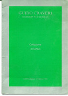 HARMERS GUIDO CRAVERI - Asta 1994 COLLEZIONE TITANO - Catalogues De Maisons De Vente