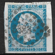 France-Yvert N°14A Oblitéré - 1853-1860 Napoleon III