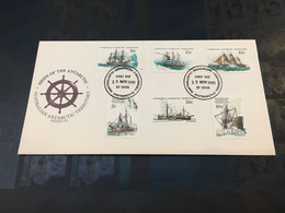 (4 C 6) Australia - FDC - Australian Antarctic Territory - 1981 - Ships - FDC