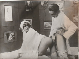 PHOTO PORNOGRAPHIQUE COUPLE NUS  N02 1900/1920 - Unclassified