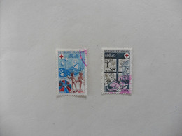 France : Série   Croix Rouge  : 2  Timbres Oblitérés - Collections