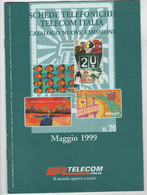 CATALOGO SCHEDE TELEFONICHE TELECOM ITALIA NR. 20 - NUOVE EMISSIONI - MAGGIO 1999 - Autres & Non Classés