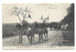 (4435) Saint-Cyr -   L'Escadron De Saint-Cyr à La Manoeuvre Aux Environs De L'école - St. Cyr L'Ecole