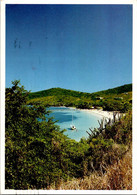 (4 C 7) US Virgin Island Posted To Denmark - 1983 - St Croix Reef Beach (witt US Olympic Stamp) - Jungferninseln, Amerik.