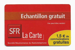 REUNION RECHARGE SFR ECHANTILLON GRATUIT Date 12/03 - Riunione