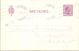 (4 C 8) Very Old Denmark - Brevkort - Posted 1921 - Otros & Sin Clasificación