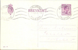 (4 C 8) Very Old Denmark - Brevkort - Posted 1921 - Andere & Zonder Classificatie