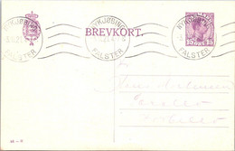 (4 C 8) Very Old Denmark - Brevkort - Posted 1921 - Other & Unclassified