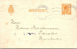 (4 C 8) Very Old Denmark - Brevkort - Posted 1919 - Altri & Non Classificati