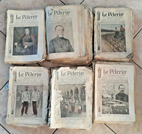 Lot 203 N° Le Pèlerin Années 1908-1909-1910-1911-1912-1917-1918 Benjamin Rabier - Loten Van Boeken
