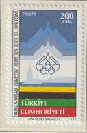 Turkey 1987 IOC Session92.  MNH/** (H74) - Autres