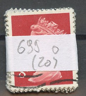 Grande Bretagne - Great Britain - Großbritannien Lot 1973 Y&T N°699 - Michel N°636 (o) - Lot De 20 Timbres - Sheets, Plate Blocks & Multiples