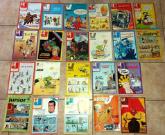 Lot 22 Bd J JUNIOR 35-36-37-85-24-25-49-38-29-44-37-33-34-3-40-29-1-17.1963-1979 - Loten Van Boeken