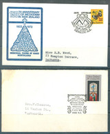 NZ - 1972-1973-1982 - 4 COVERS -  METHODIST MISSION FOR STUDY - Lot 24151 - Storia Postale