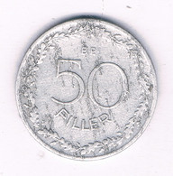 50 FILLER 1953  HONGARIJE /9274/ - Hongrie