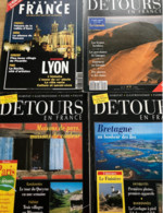 Tourisme En France : 6 Revues (Détours En France - Pays De France) (Lyon-Gironde-Chartes-Paris-Bretagne-Normandie / 1993 - Géographie