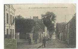 La Queue    En Brie La Mairie     Et La Grande Rue - La Queue En Brie