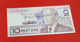 MAROC : Billet De 10 Dirhams (Hassan II) 1987 UNC - Morocco