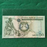 LESOTHO 20 MALOTI 1989 - Lesoto