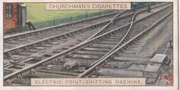 Railway Working 2nd Series 1927 - Number 15  - Churchman Cigarette Card - Original - Trains - Churchman