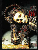 ► Tavel (Suisse) Crâne Squelette Gisant De St Prosper 1790 - Exposition Sur La Mort 1999 - Musée Afrique Océanie Paris - Polynésie Française