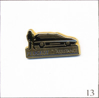 Pin's Automobile - Peugeot / Service Assistance. Estampillé Cecop. Zamac. T859-13 - Peugeot