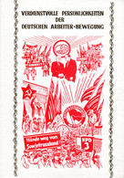 DDR-Gedenkblatt, A1-1976 - Cartas