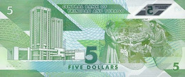 Trinidad & Tobago P.new 5 Dollars 2020  Unc - Trindad & Tobago