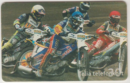 SWEDEN - Speedway (Moto Cross Bikes) , Telia 30U, 07/00, Tirage 100.000, Used - Schweden