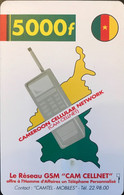 CAMEROUN  -  Phonecard  -  " 3 RP " - CAMTEL MOBILES  -  5000 F - Camerún