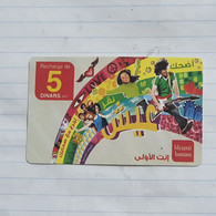 TUNISIA-(TUN-REF-TUN-28A)-Prévention-(157)-(2827-982-3566-240)-(look From Out Side Card Barcode)-used Card - Tunesien