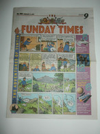 The Black Island FUNDAY TIMES TINTIN L'ile Noire Anglais 386 Du 02/02/1997 TTBE - Otros & Sin Clasificación