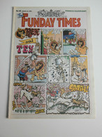 The FUNDAY TIMES Anglais N° 49 Asterix And The Big Fight Bugs Bunny 12/08/1990 - Otros & Sin Clasificación