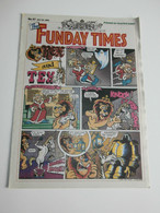 The FUNDAY TIMES Anglais N° 47 Asterix And The Big Fight Bugs Bunny 29/07/1990 - Autres & Non Classés