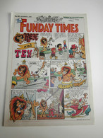 The FUNDAY TIMES Anglais N°65 Asterix And The Big Fight Nintendo Mario Bros 1990 - Andere & Zonder Classificatie