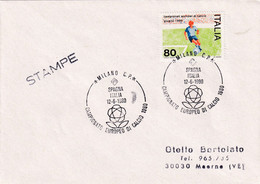 Italy 1980 Cover: Football Soccer Fussball Calcio: UEFA EURO European Championship; Milano: Spain - Italy - Eurocopa (UEFA)
