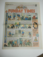 The Black Island FUNDAY TIMES TINTIN L'ile Noire Anglais N° 394 Du 30/03/1997 - Other & Unclassified