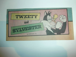 Bd TWEETY And SYLVESTER N° 1 Copyright 1961-1960 USA Anglais WARNER BROS Titi - Other & Unclassified