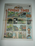 The Black Island FUNDAY TIMES TINTIN L'ile Noire Anglais 382  Du 05-01-1997 TTBE - Autres & Non Classés