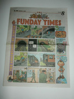 The Black Island FUNDAY TIMES TINTIN L'ile Noire Anglais 382  Du 05-01-1997 TTBE - Andere & Zonder Classificatie