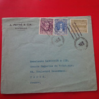 LETTRE GUATEMALA POUR PARIS MAGASIN AU PRINTEMPS 1929 - Guatemala