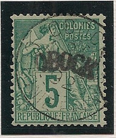 OBOCK - 1892 - N°Yv. 4 - Alphée Dubois 5c Vert - Oblitéré / Used - Usati