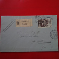 LETTRE RECOMMANDE ANNECY POUR BELLEGARDE - Covers & Documents