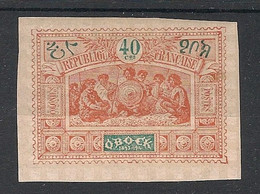 OBOCK - 1894 - N°Yv. 56 - Guerriers 40c Rouge Et Vert-bleu - Neuf * / MH VF - Unused Stamps