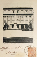 Cartolina - Parma - Piazza Della Prefettura E Monumento Di V. E. - 1900 - Parma