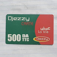 TUNISIA-(TUN-REF-TUN-300A)-DJEZZY-(173)-(3785-2925-4227-79)-(look From Out Side Card Barcode)-used Card - Tunisie